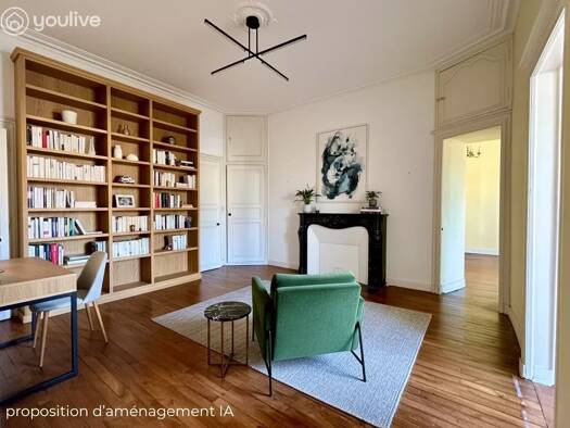 Appartement à vendre 345 000 € 5 pièces 3 chambres 121,5 m² Étage 3/4 Decré-Cathédrale Nantes 44000
