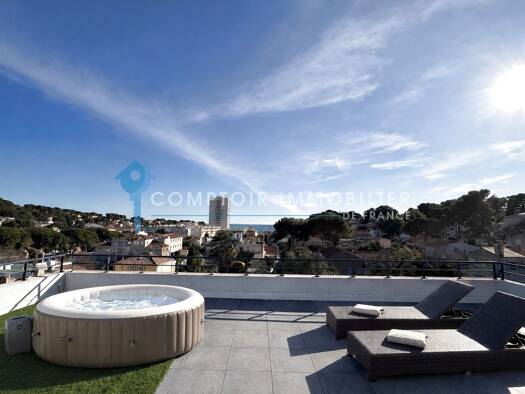 Appartement à vendre - Première occupation 826 000 € 3 pièces 2 chambres 77 m² Étage 4/4 Est Reganat Destral Carry-le-Rouet 13620