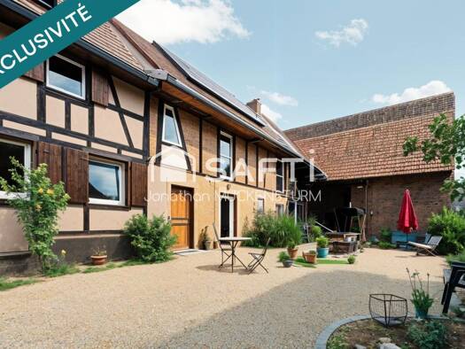 Maison à vendre 470 000 € 7 pièces 5 chambres 194 m² 937 m² de terrain Wingersheim les Quatre Bans 67270