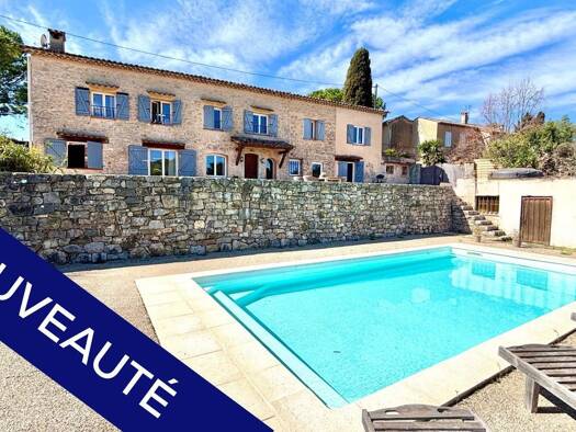 Mas à vendre 1 050 000 € 5 pièces 4 chambres 140 m² 2 500 m² de terrain Grasse 06130