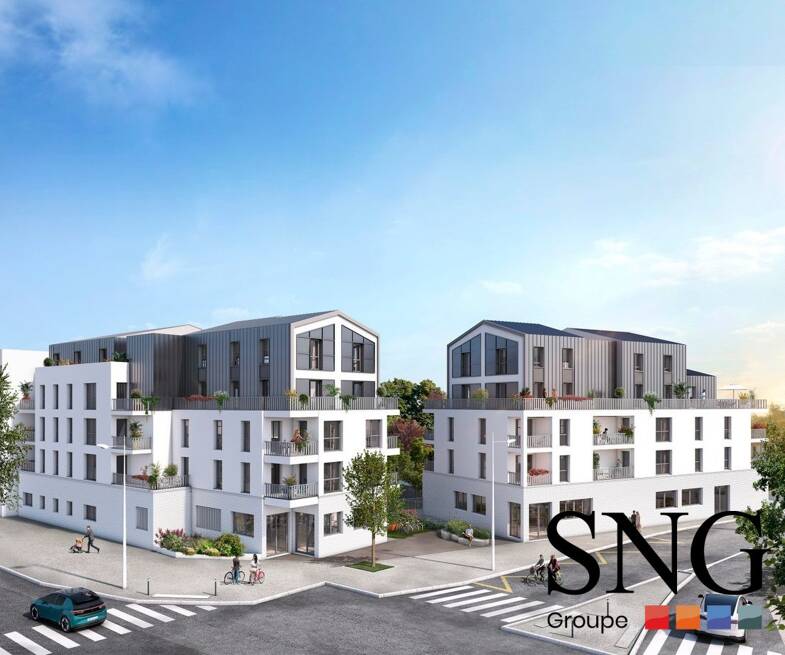 Appartement à louer 685 € 2 pièces 1 chambre 43,3 m² RDC Ragon Rezé 44400