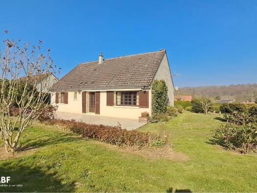 Maison de plain-pied à vendre 189 500 € 4 pièces 3 chambres 79,1 m² 1 000 m² de terrain Manéhouville 76590