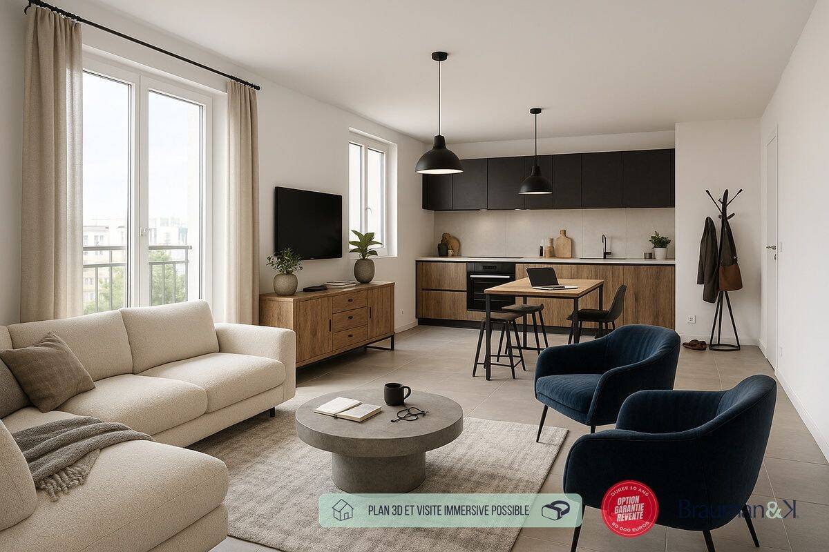 Appartement 4 pièces 76 m² · à Rennes · 76 m² · 310 000 €