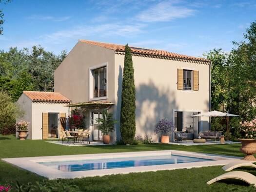 Villa à vendre - neuf 750 000 € 5 pièces 4 chambres 123,9 m² dès le 30/09/2027 Ventabren 13122