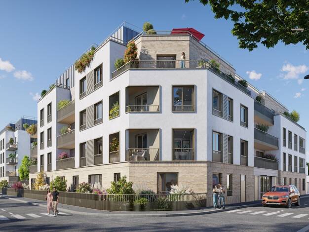Appartement à vendre - neuf 193 500 € 2 pièces 41,7 m² dès le 30/06/2027 Les Joncs Marins-Croix d'Eau Le Perreux-sur-Marne 94170
