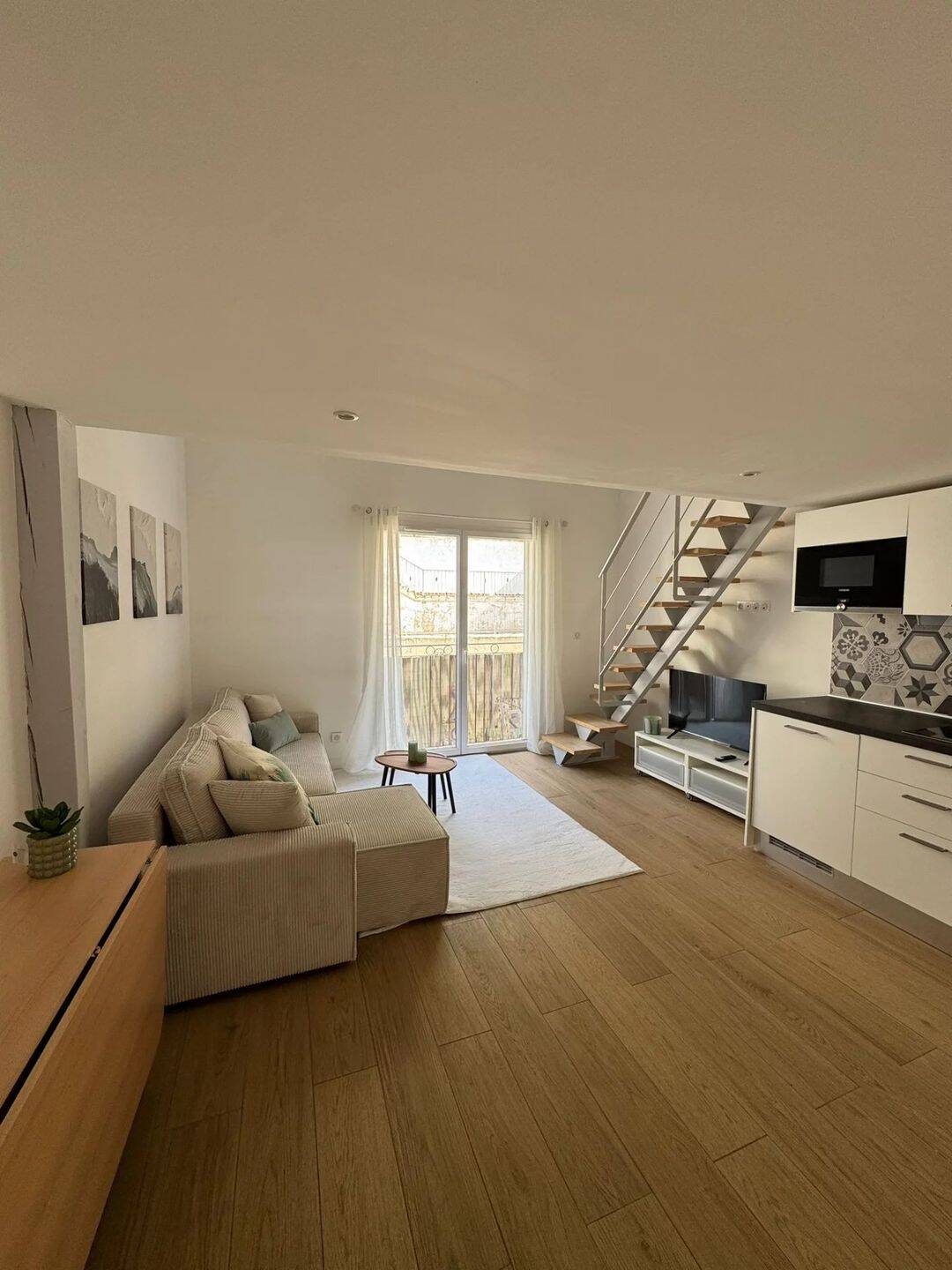 Deux pièces de 38m² dans un duplex — 1