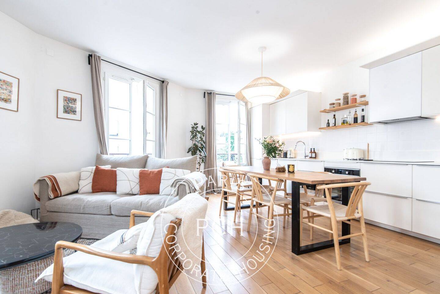 Appartement 3 pièces 58 m² · à Levallois-Perret · 57,9 m² · 2 500 €