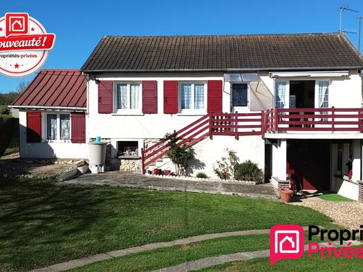 Maison de plain-pied à vendre 179 900 € 4 pièces 3 chambres 76 m² 800 m² de terrain Saint-Georges-Motel 27710