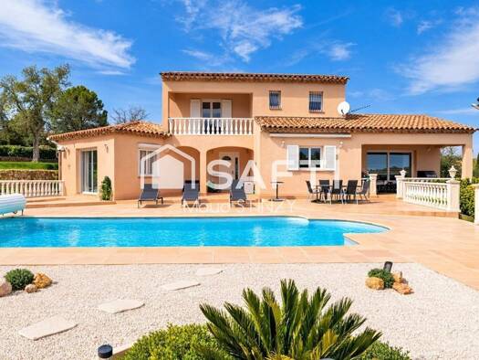 Villa à vendre 1 100 000 € 4 pièces 3 chambres 166 m² 2 615 m² de terrain Ecarts Roquebrune-sur-Argens 83520