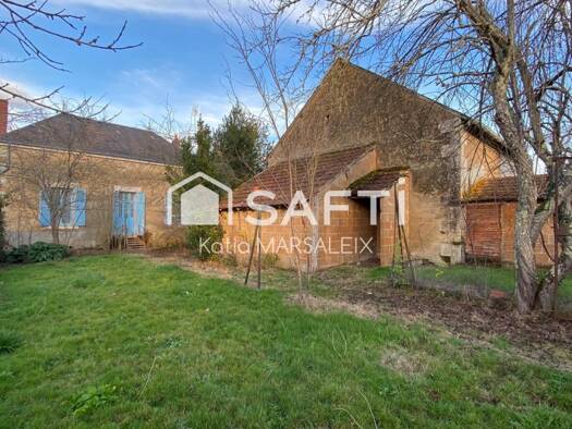 Maison à vendre 66 000 € 3 pièces 2 chambres 85 m² 728 m² de terrain Mers-sur-Indre 36230