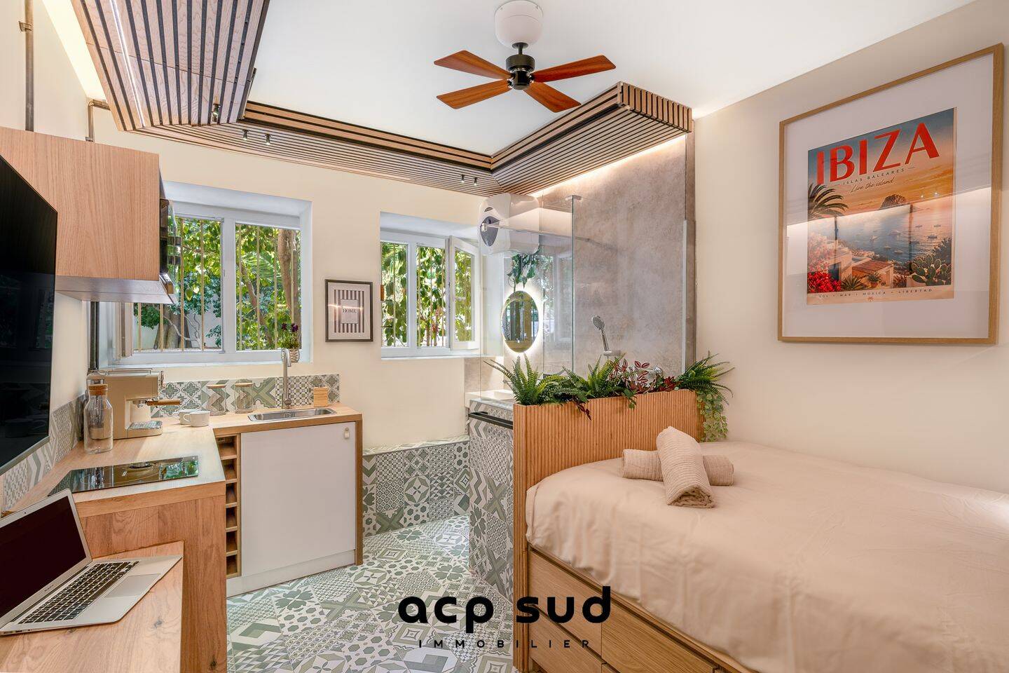 Appartement 1 pièce 13 m² · à Marseille 8ème Arrondissement · 13 m² · 530 €/mois