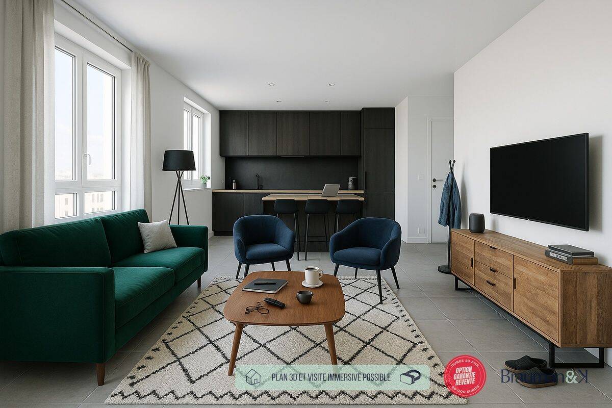 Appartement 3 pièces 66 m² · à Quimper · 66 m² · 295 000 €