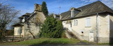 Mas à vendre 205 000 € 7 pièces 4 chambres 157 m² 6 500 m² de terrain Estivaux 19410