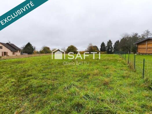 Terrain constructible à vendre 49 000 € 2 425 m² de terrain Uzemain 88220
