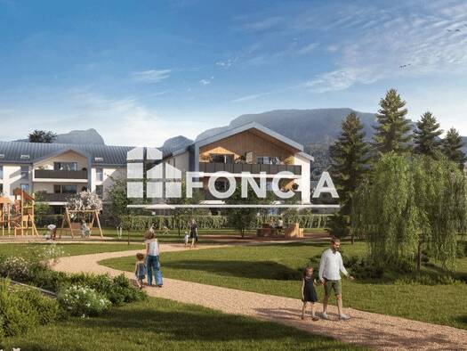 Appartement à louer 645 € 2 pièces 1 chambre 45,9 m² 1er étage Nord Scionzier 74950