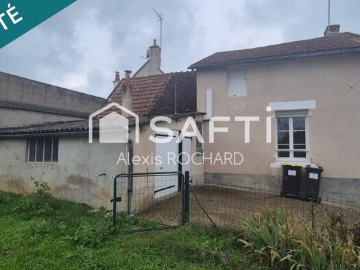 Maison à vendre 55 000 € 3 pièces 2 chambres 42 m² 437 m² de terrain Liglet 86290