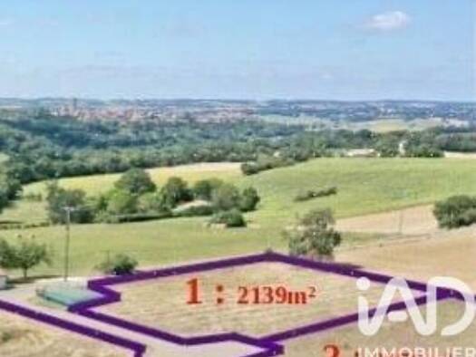 Terrain constructible viabilisé à vendre 58 000 € 2 139 m² de terrain Lectoure 32700