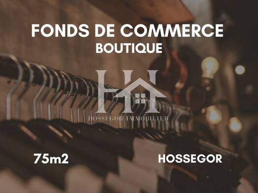 Boutique à vendre Fonds de commerce 250 000 € 75 m² de surface de vente Hossegor Soorts-Hossegor 40150
