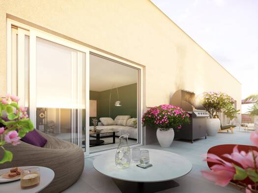 Appartement à vendre - neuf 419 000 € 4 pièces 3 chambres 82,3 m² dès le 30/06/2026 Moulin à Vent-Ernest Renan Vénissieux 69200