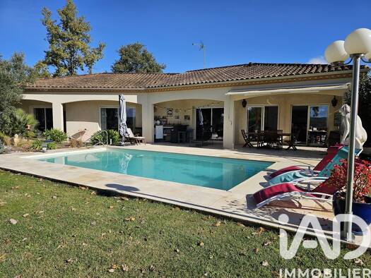 Maison de plain-pied à vendre 519 000 € 5 pièces 4 chambres 174 m² 2 332 m² de terrain Magdeleine-Bouilhats Marmande 47200