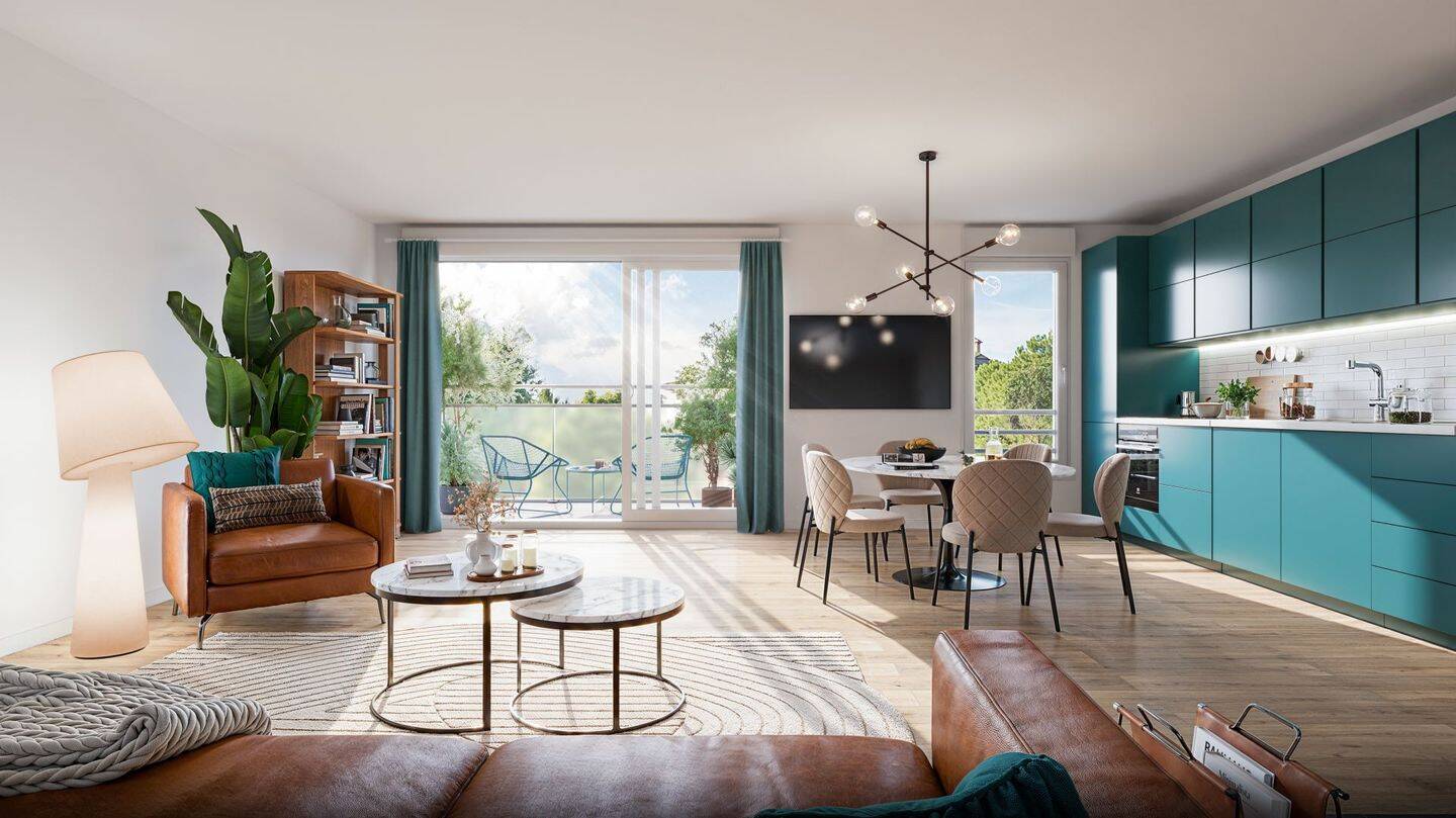 Appartement 3 pièces 62 m² · à Le Mesnil-Esnard · 62,1 m² · 260 470 €
