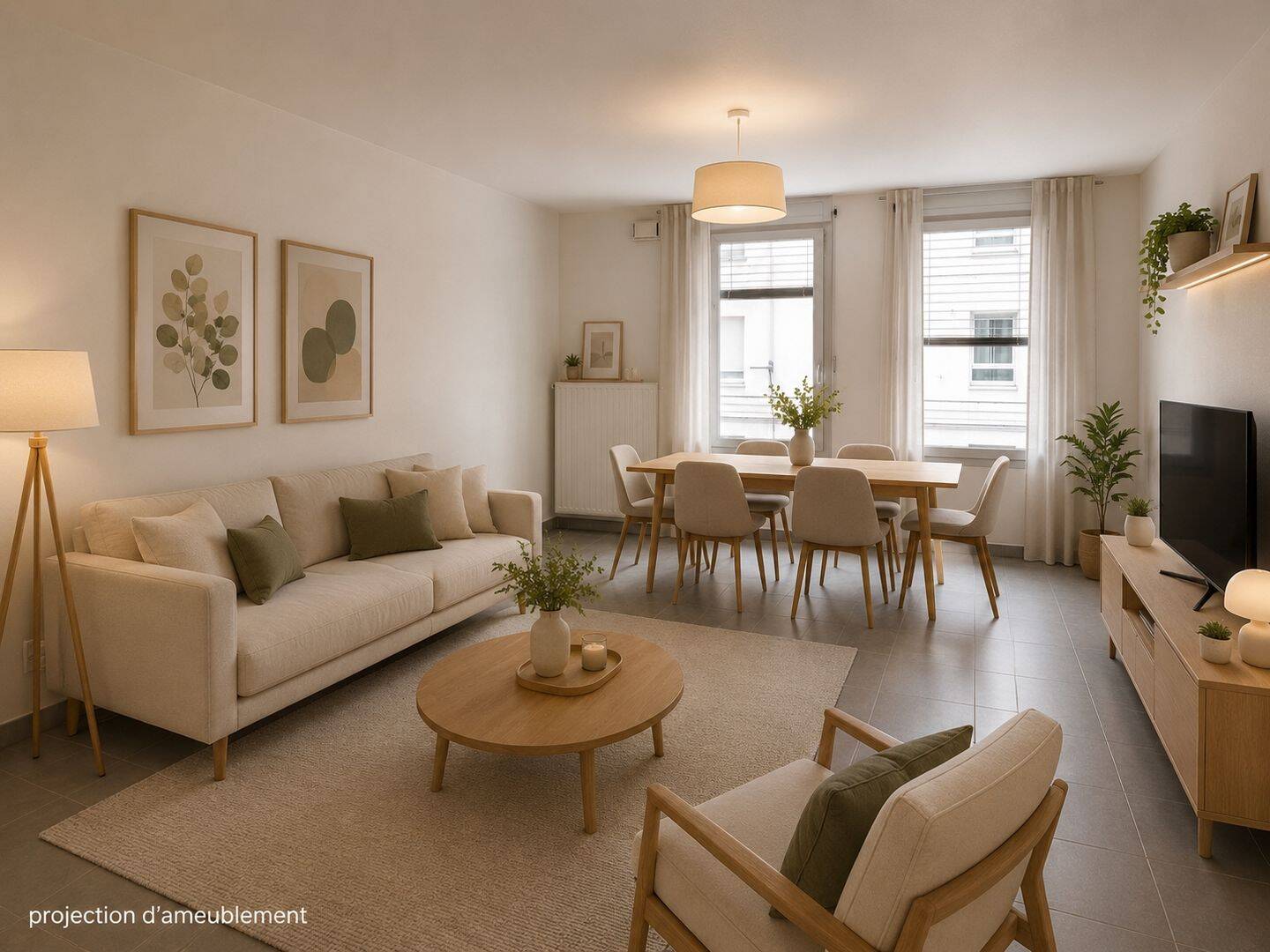 Appartement 2 pièces 48 m² · à Villeurbanne · 48 m² · 195 000 €