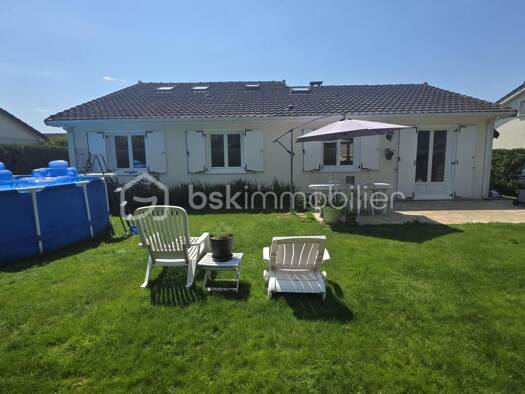 Maison de plain-pied à vendre 379 000 € 6 pièces 4 chambres 115 m² 597 m² de terrain Centre Saint-Germain-lès-Corbeil 91250
