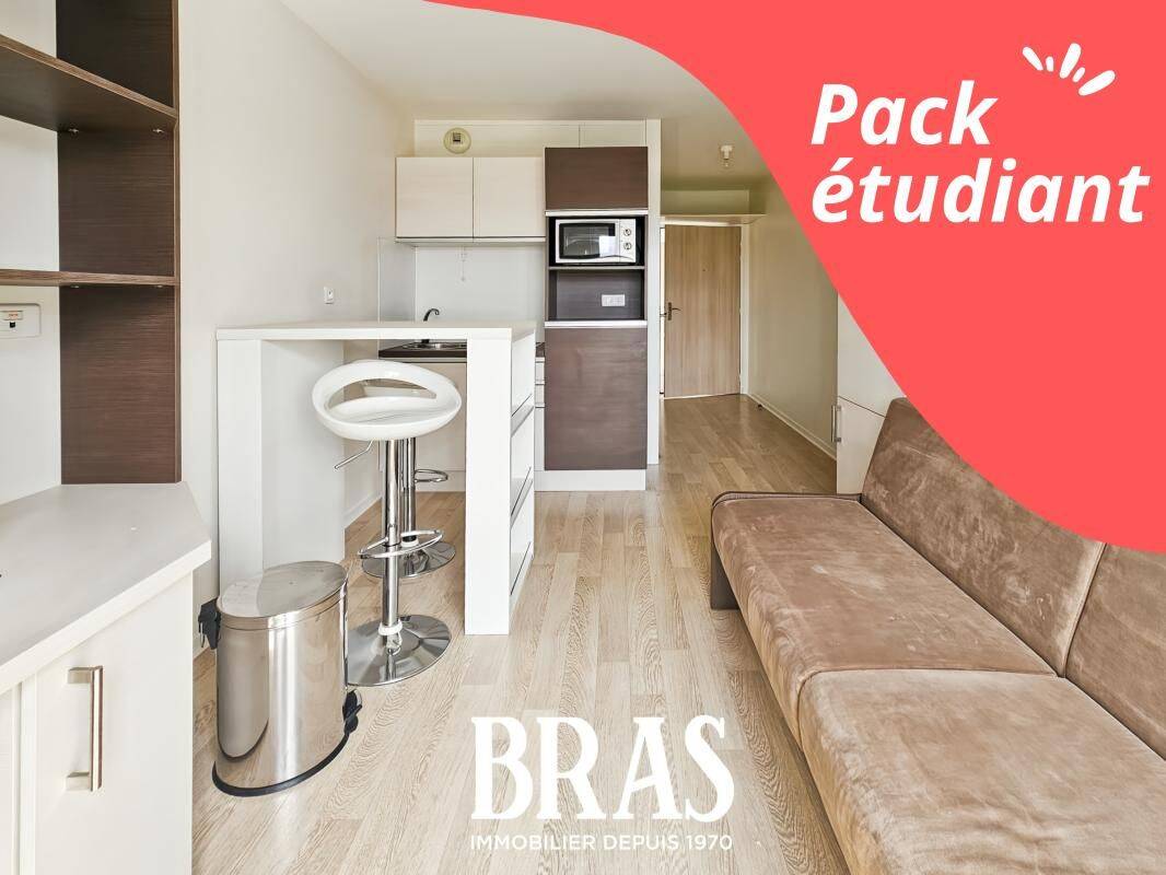 Appartement 1 pièce 18 m² · à La Roche-sur-Yon · 18 m² · 380 €