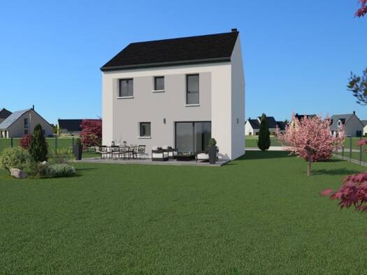 Terrain avec maison neuve à vendre 328 900 € 5 pièces 4 chambres 89 m² 298 m² de terrain Sud Arpajon 91290