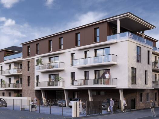 Appartement à vendre - neuf 216 292 € 2 pièces 1 chambre 47 m² dès le 30/09/2026 Nord Bonsecours 76240