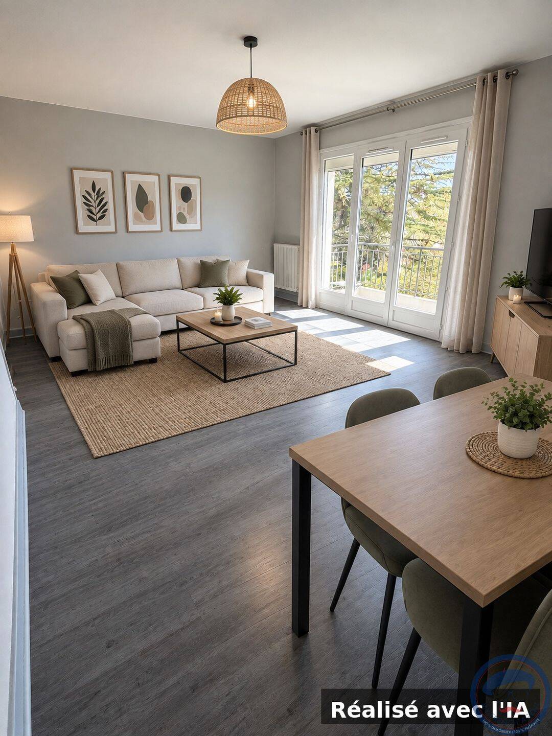 Appartement 3 pièces 50 m² · à Tours · 50,3 m² · 165 000 €