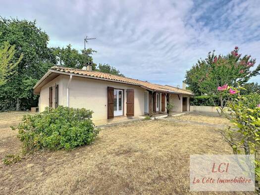 Maison de plain-pied à vendre 388 000 € 4 pièces 2 chambres 86 m² 570 m² de terrain Aiguillon-Port La Teste-de-Buch 33260