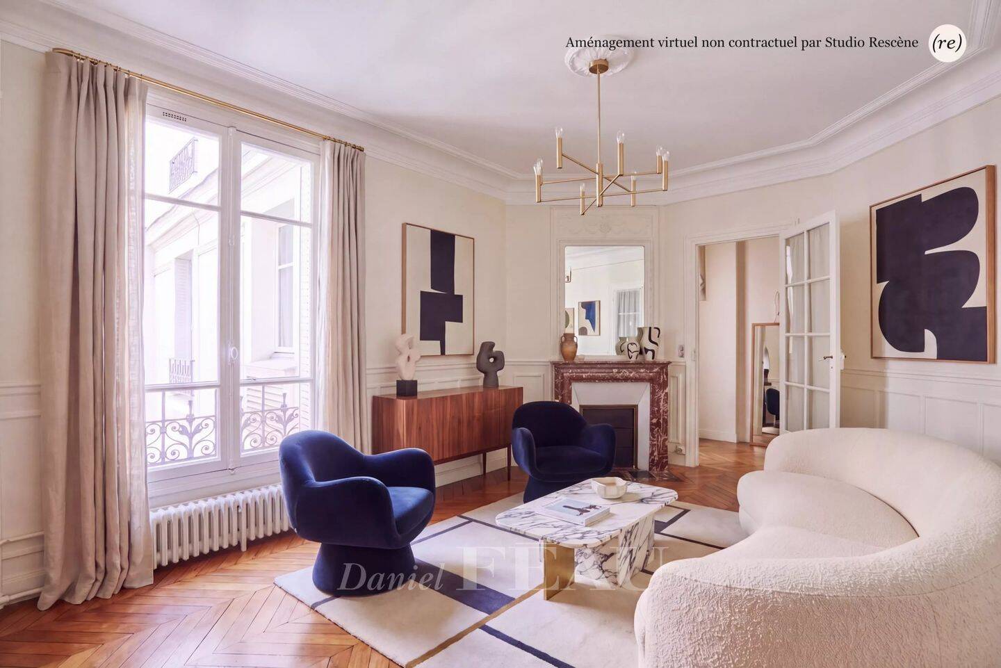 Appartement 3 pièces 68 m² · à Paris 16ème Arrondissement · 68,2 m² · 870 000 €