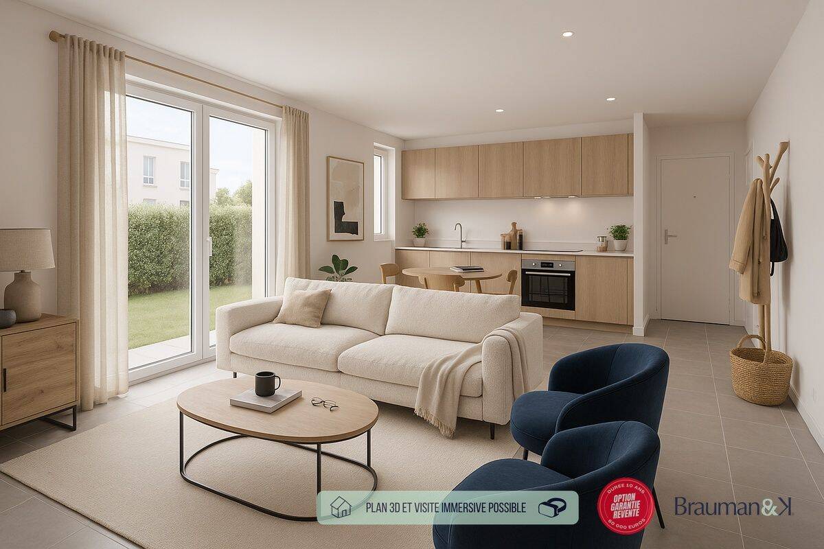Appartement 3 pièces 65 m² · à Angers · 65 m² · 326 000 €