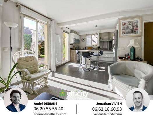 Maison jumelée à vendre 549 000 € 5 pièces 4 chambres 82 m² 100 m² de terrain Les Residences Noisy-le-Roi 78590