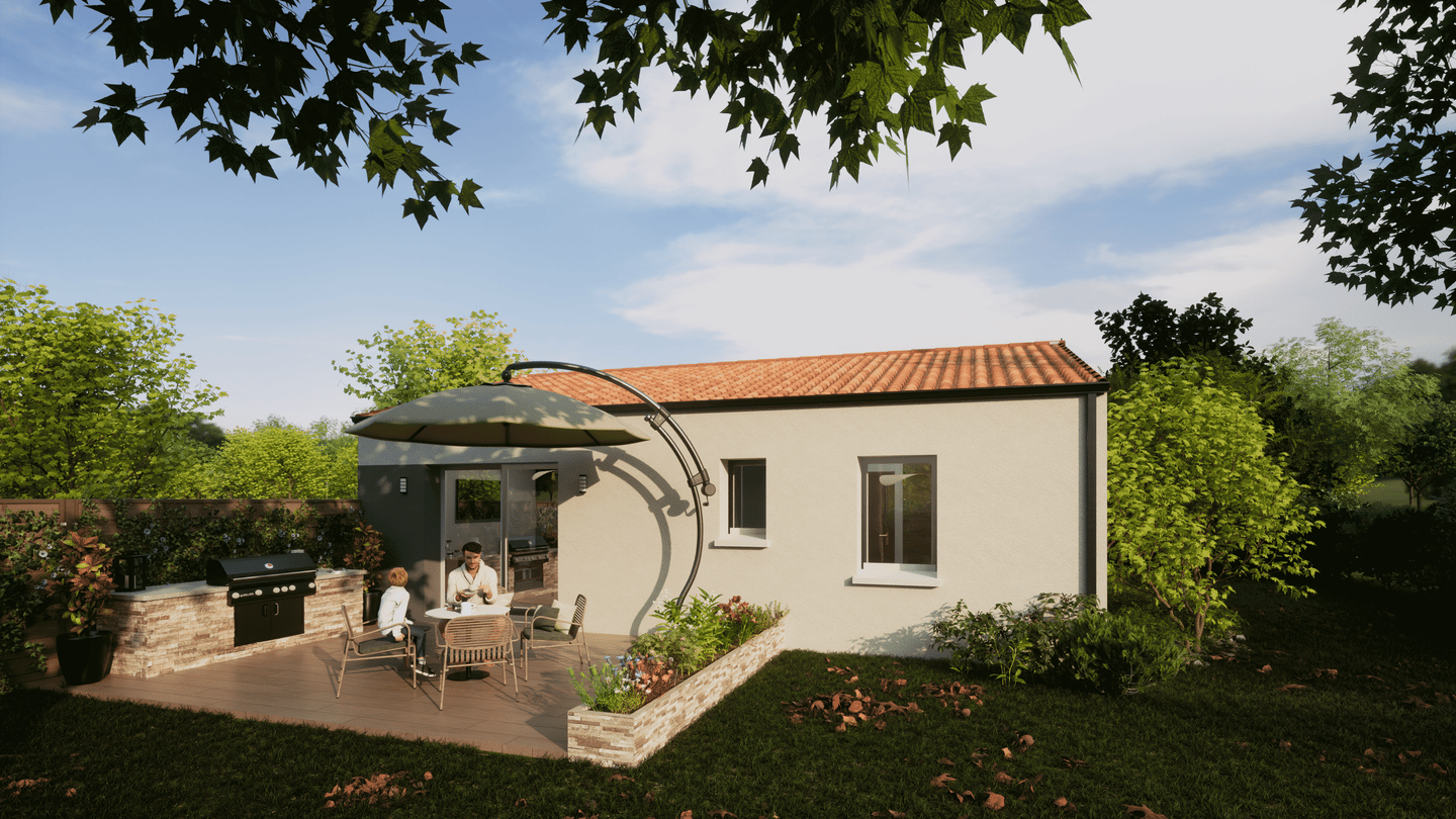 Maison 3 pièces 68 m² · à Chauvé · 68 m² · 188 131 €