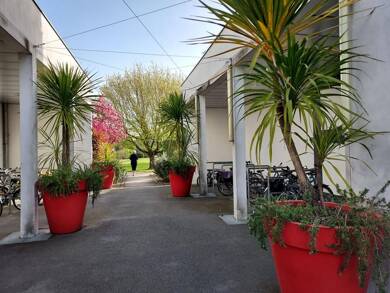 Appartement à louer 1 020 € 3 pièces 2 chambres 74,7 m² 1er étage Mairie Bourg Bègles 33130