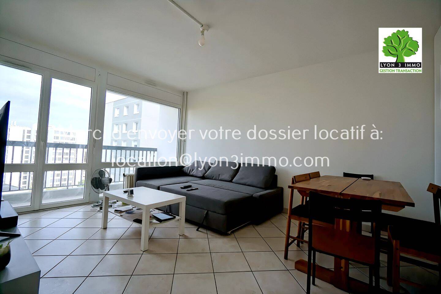 Appartement 3 pièces 68 m² · à Villeurbanne · 68 m² · 1 284 €/mois