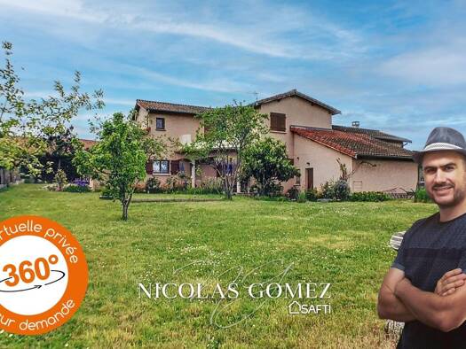 Villa à vendre 585 000 € 7 pièces 5 chambres 178 m² 1 269 m² de terrain Lucenay 69480