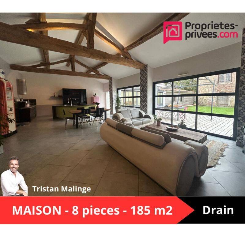 Maison 8 pièces 185 m² · à Orée d'Anjou · 185 m² · 398 000 €