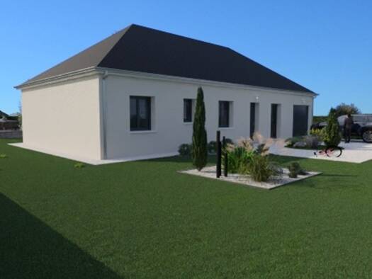 Terrain avec maison neuve à vendre 226 150 € 4 pièces 4 chambres 105 m² 750 m² de terrain Centre Ville Issoudun 36100