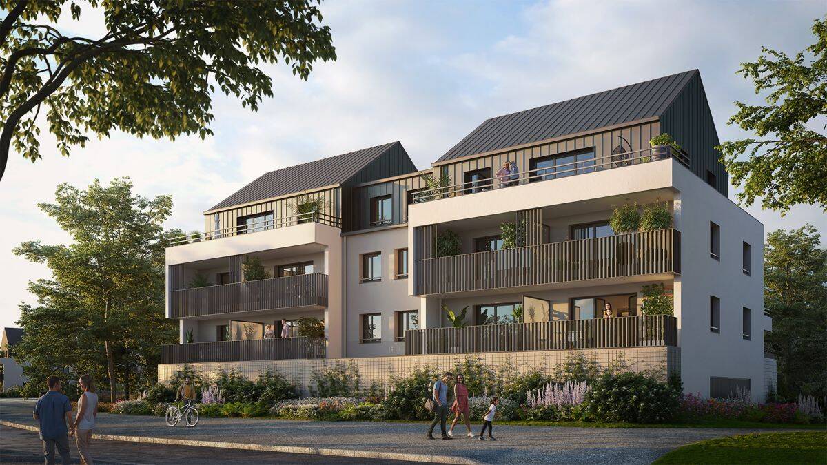 Appartement 3 pièces 64 m² · à Herbignac · 63,8 m² · 178 976 €