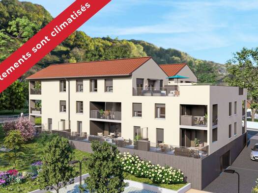 Appartement à vendre - neuf 219 000 € 3 pièces 2 chambres 63 m² dès le 30/06/2027 Virieu 38730