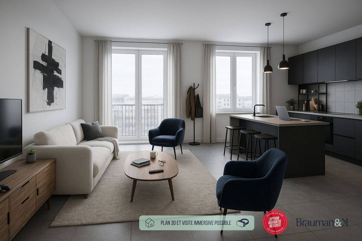 Appartement 5 pièces 97 m² · à Le Plessis-Pâté · 97 m² · 366 000 €