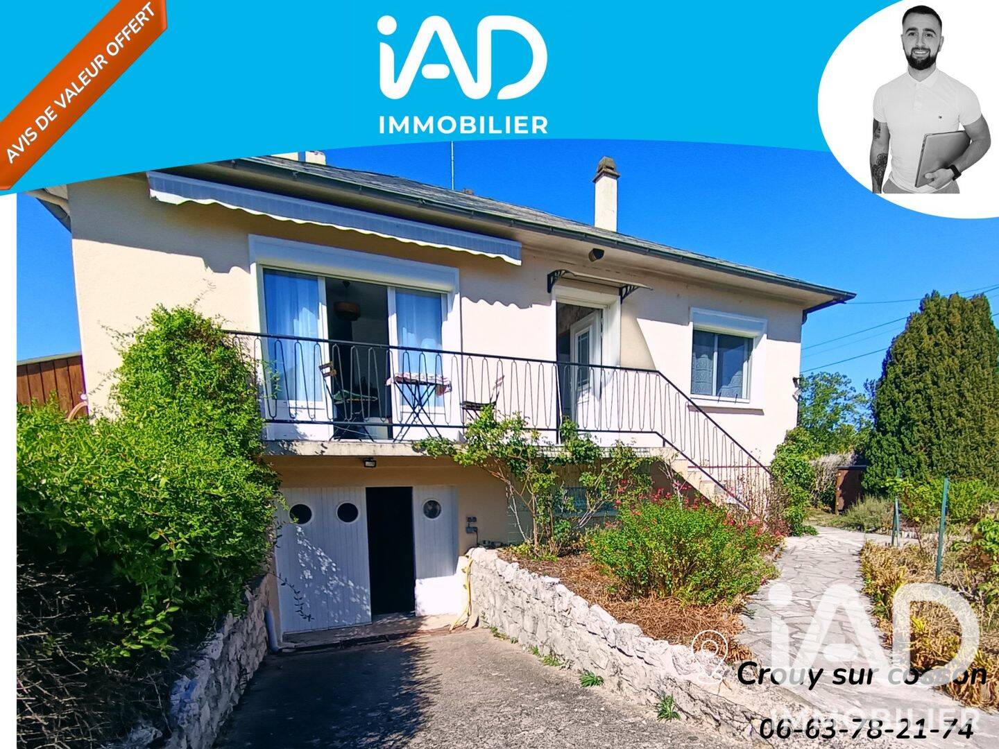 Maison 4 pièces 76 m² · à Crouy-sur-Cosson · 76 m² · 163 000 €