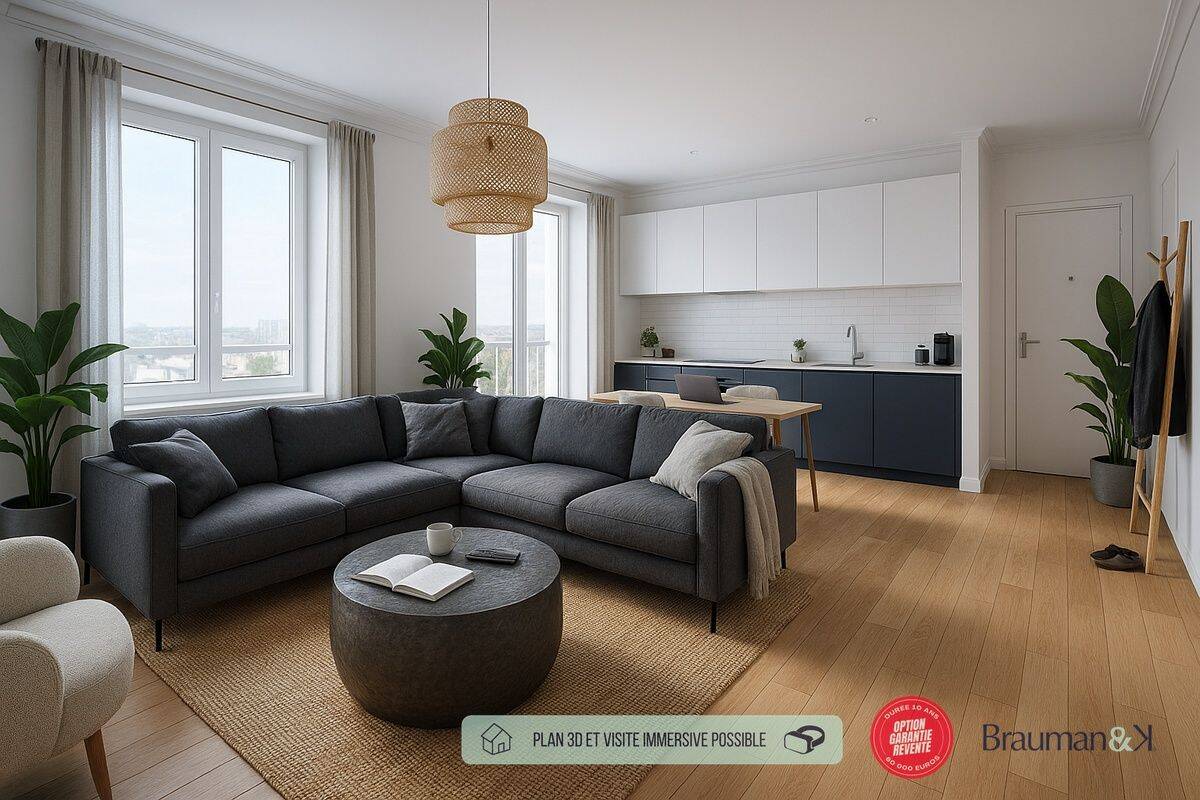 Appartement 4 pièces 82 m² · à Montmagny · 82 m² · 370 000 €