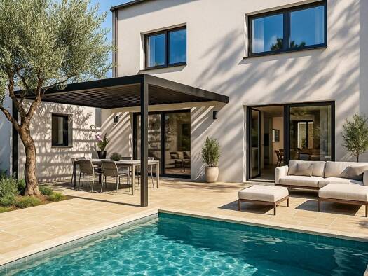 Terrain avec maison neuve à vendre 295 000 € 4 pièces 3 chambres 90 m² 400 m² de terrain Popian 34230