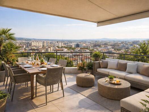 Appartement à vendre - neuf 226 000 € 3 pièces 2 chambres 60 m² Étage 1/4 Toulon 83000