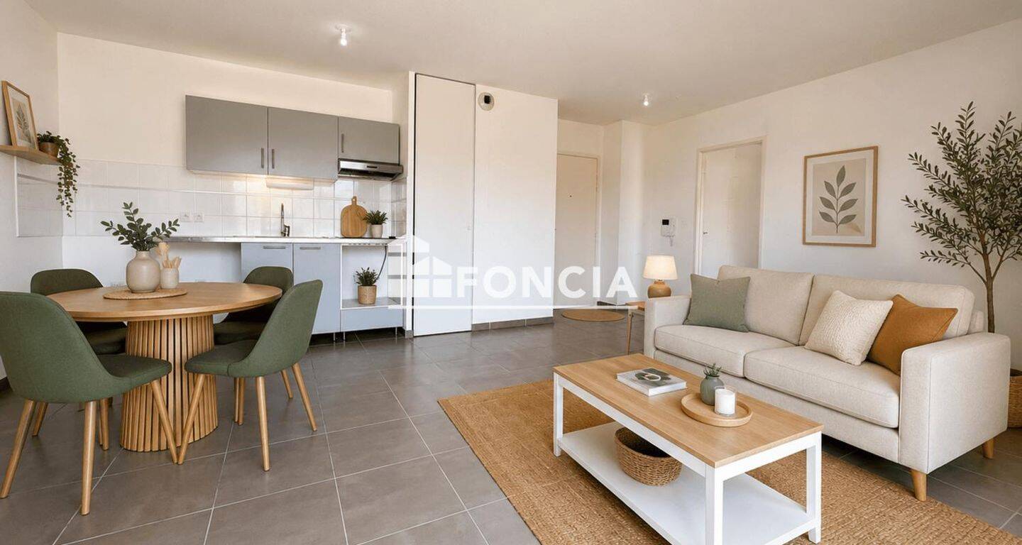 Appartement 3 pièces 61 m² · à Toulouse · 61,2 m² · 169 000 €