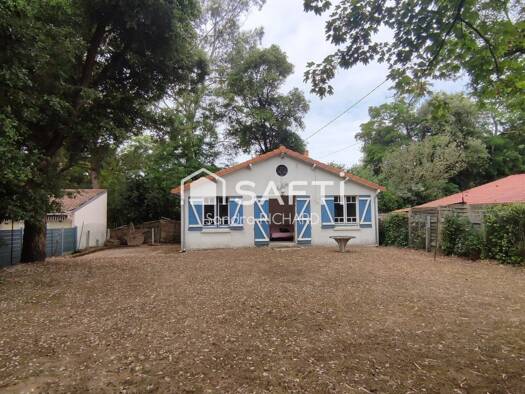 Maison de plain-pied à vendre 178 000 € 4 pièces 2 chambres 53 m² 437 m² de terrain L'Ocean Saint-Brevin-les-Pins 44250